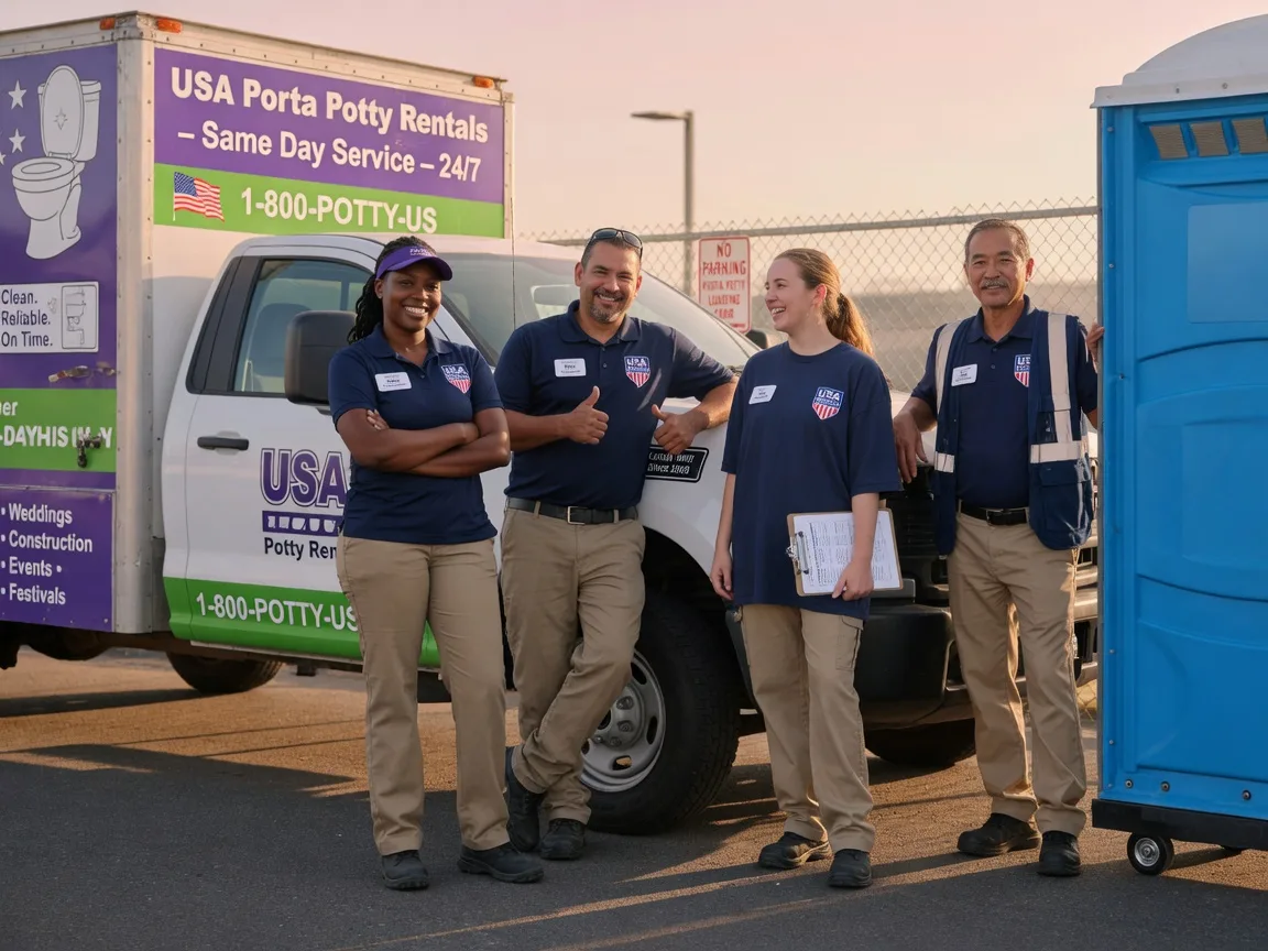 Porta Potty Rental company in Presto, PA